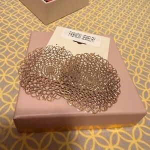 Gold Filigree Earrings